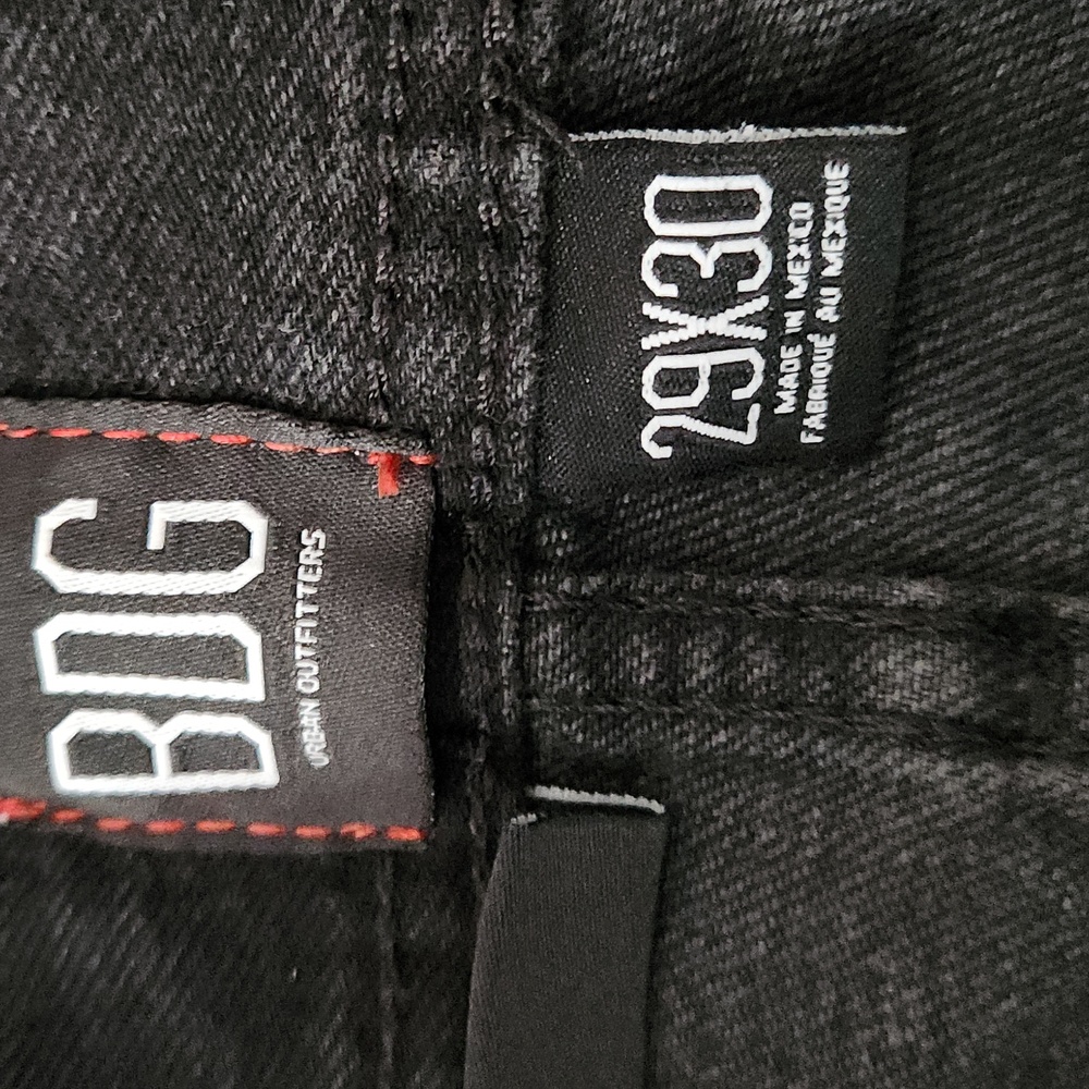 Urban Outfitters BDG Dad Slim Taper Fit / Black Jeans - Picture 10 of 13